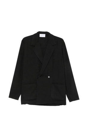 MARSEM double-breasted notched-lapel blazer - Black