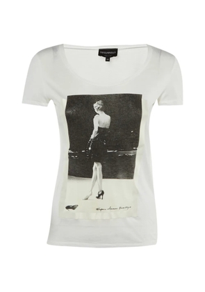 Emporio Armani Pre-Owned Backstage print T-shirt - White