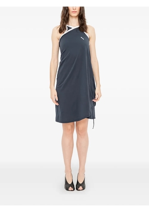 FAÇON JACMIN Roisin Crossing wrap dress - Blue