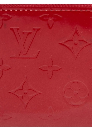 Louis Vuitton Pre-Owned 2008 Monogram Vernis Zippy leather wallet - Red