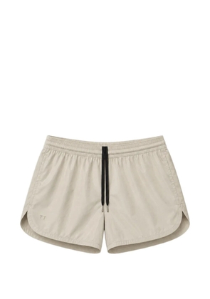 TRUE TRIBE drawstring-waist swim shorts - Neutrals