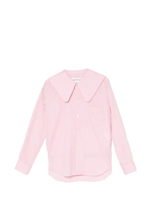 Comme Des Garçons Girl spread collar long-sleeve shirt - Pink