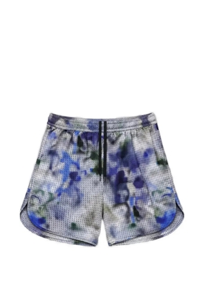 TRUE TRIBE drawstring-waist swim shorts - Grey