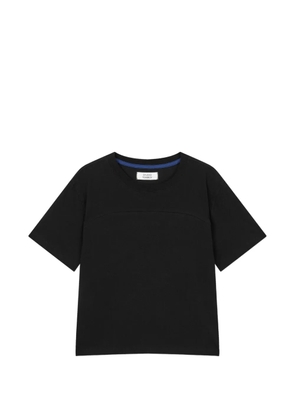 TOMBOY embroidered-logo panelled T-shirt - Black