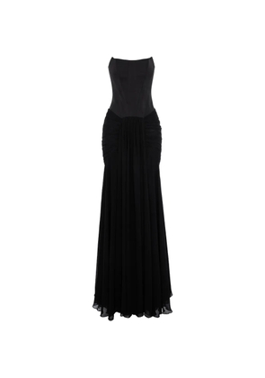V:PM ATELIER ruched-detail dress - Black