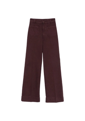 Victoria Beckham Alina wide-leg jeans - Purple