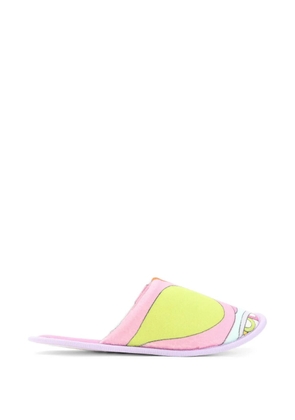 PUCCI abstract-print slippers - Pink