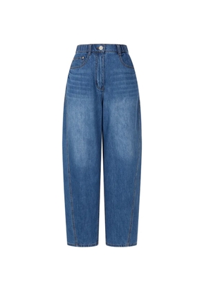 TOMBOY Curved denim jeans - Blue