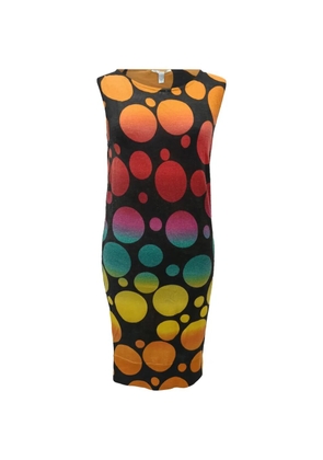 Diane Von Furstenberg Vintage polka dot-print shift dress - Black