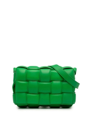 Bottega Veneta Pre-Owned 2012-2026 Nappa Intrecciato Padded Cassette crossbody bag - Green