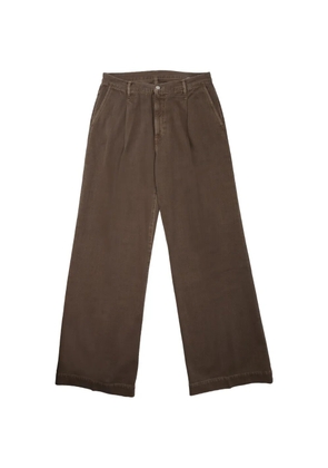 Nine In The Morning pleated palazzo pants - Brown