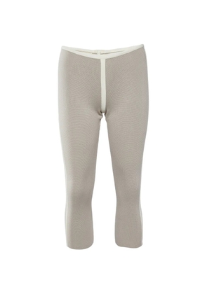 Marni Pre-Owned knitted cropped trousers - Neutrals