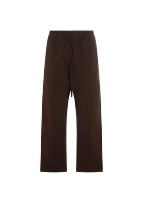 Carhartt WIP Floyde logo-patch drawstring trousers - Brown