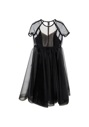 Alex Perry Briony mesh gown - Black