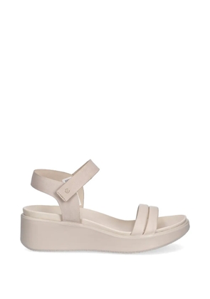 ECCO Flowt Wedge Lx touch-strap wedge sandals - Neutrals