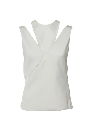 Balenciaga Pre-Owned draped sleeveless top - White