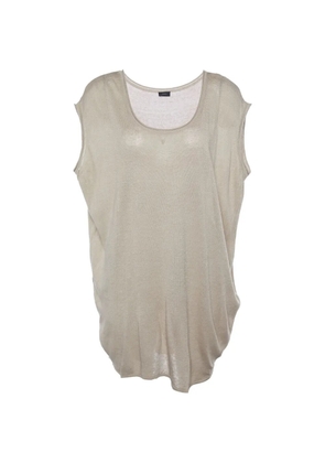 JOSEPH linen-knit top - Neutrals