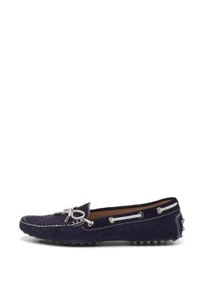 Tod's Vintage Gommino suede loafers - Blue