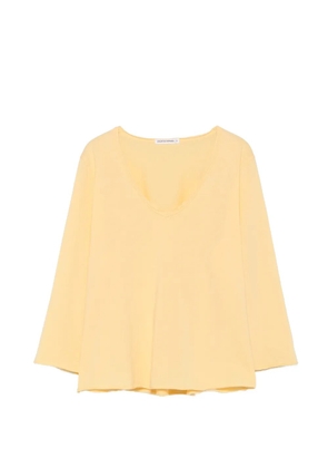 ANONYM APPAREL Lio V-neck top - Yellow