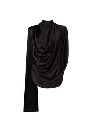 Roksanda Vesper draped asymmetric broken blouse - Black