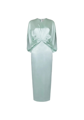 Roksanda Tari twisted-detail midi dress - Green
