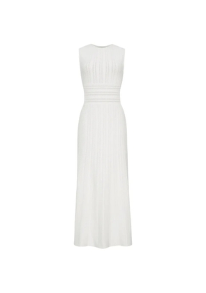 Adam Lippes Sloan pointelle-knit midi dress - White