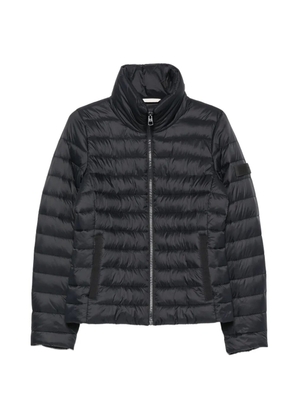 Marc O'Polo quilted-finish funnel-neck jacket - Blue