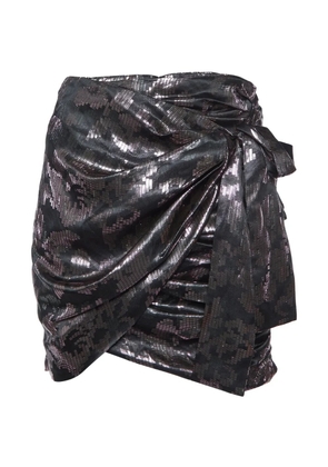 Isabel Marant Vintage Madly draped mini skirt - Black