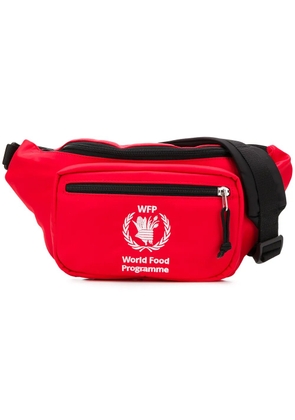 Balenciaga World Food Programme waist bag - Red