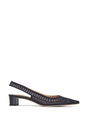 Arteana crochet-knit pointed-toe sandals - Blue