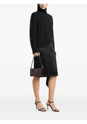 Courrèges logo-plaque maplack tote bag - Purple