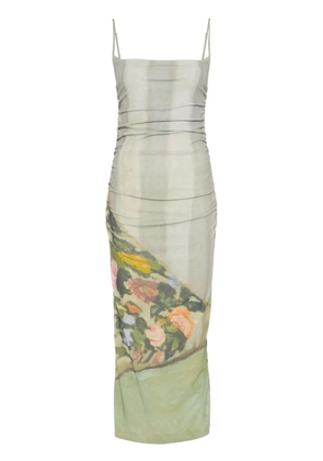 Nanushka Alexa midi dress - Green
