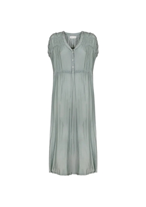 MAISON HOTEL Gaudi Agnes ruched dress - Green