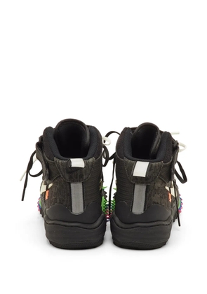 Off-White Pre-Owned x Nike Force 1 Mid hi-top sneakers - Black