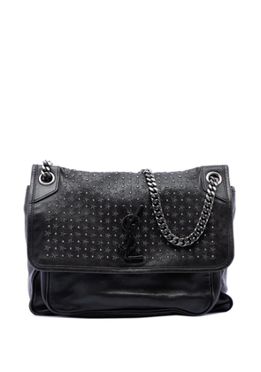 Saint Laurent Pre-Owned 2019 Medium Calfskin Stardust Niki shoulder bag - Black