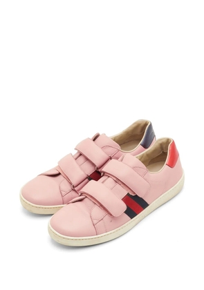 Gucci Pre-Owned Ace touch-strap sneakers - Pink