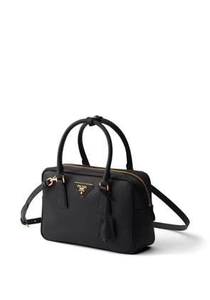 Prada small Saffiano leather top-handle bag - Black