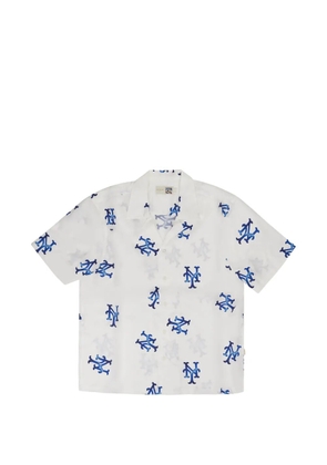 Aimé Leon Dore x New York Mets logo-print shirt - White