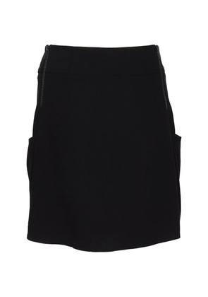 JOSEPH crepe pleated aceline mini skirt - Black