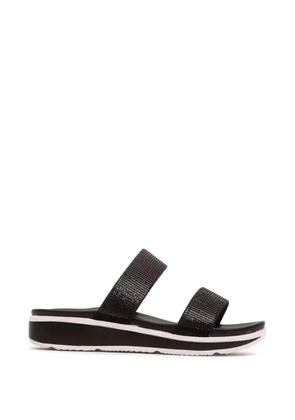 Péché Originel sequin-embellished sandals - Black