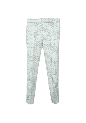 Max Mara floral-jacquard tapered trousers - Neutrals