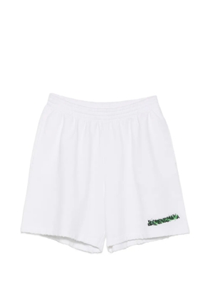 Balenciaga logo-print pocket shorts - White