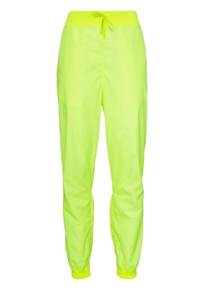 Off-White high waist double layer track pants - Yellow