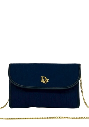 Christian Dior Pre-Owned 20th Century Diorissimo Trotter Canvas Chain shoulder bag - Blue