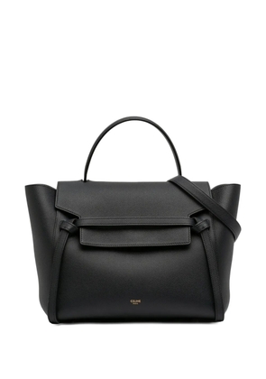 Celine Pre-Owned 2019 Mini Grained Calfskin Belt Bag satchel - Black