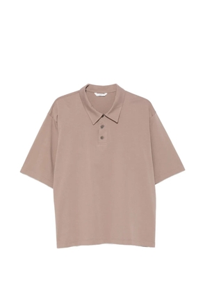 Hevo short-sleeved polo shirt - Neutrals