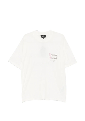 Represent logo-print short-sleeve T-shirt - Neutrals