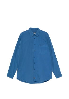 Missoni Pre-Owned 2000s button-down chest-pocket shirt - Blue
