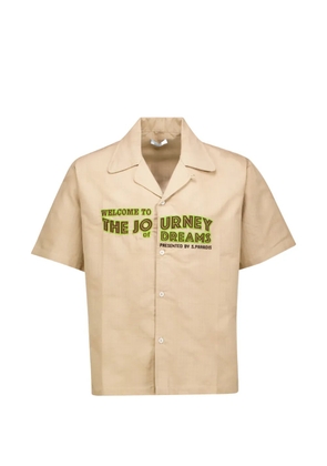 3.PARADIS Journey of Dreams ripstop shirt - Neutrals