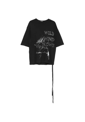 Ann Demeulemeester Aga T-shirt - Black